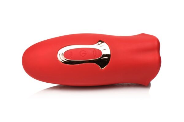 Lickgasm Kus Vibrerende Clitoris Stimulator - Rood - Afbeelding 3