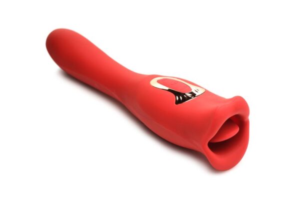 Lickgasm Dubbelzijdige Kus Vibrator - Rood - Afbeelding 6