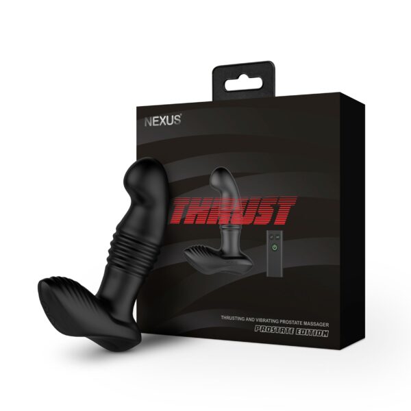 Nexus - Thrust Stotende Prostaat Massager Met Afstandsbediening - Zwart - Afbeelding 8