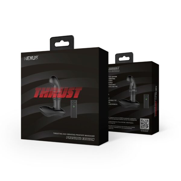 Nexus - Thrust Stotende Prostaat Massager Met Afstandsbediening - Zwart - Afbeelding 9