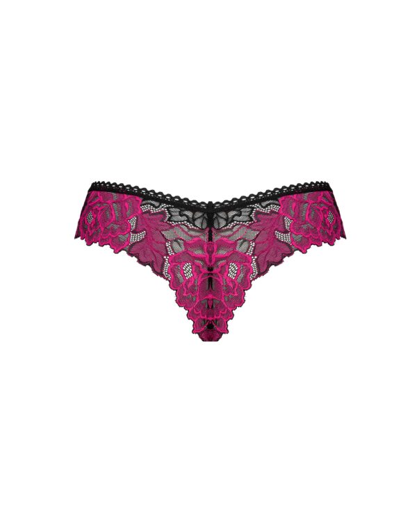 Obsessive - Rosenty Slip - Zwart/Paars - Afbeelding 5