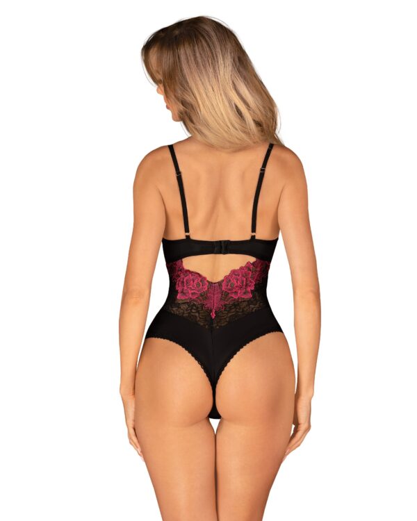 Obsessive - Rosenty Teddy - Zwart/Paars - Afbeelding 2