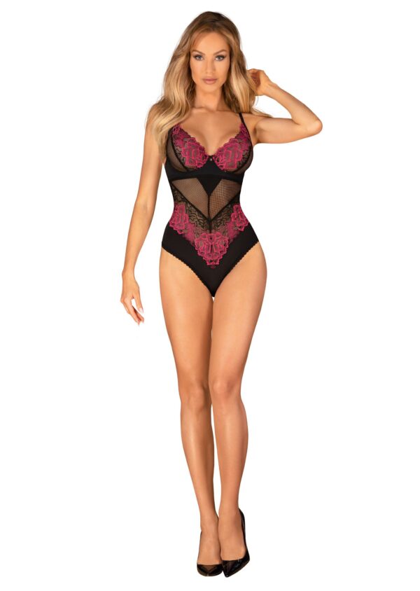 Obsessive - Rosenty Teddy - Zwart/Paars - Afbeelding 3