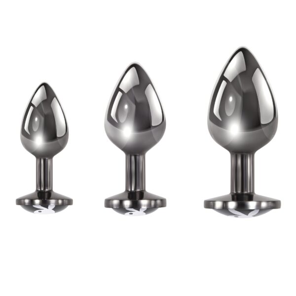 Playboy - Pleasure 3 Ways Anaal Plug Set - Afbeelding 2