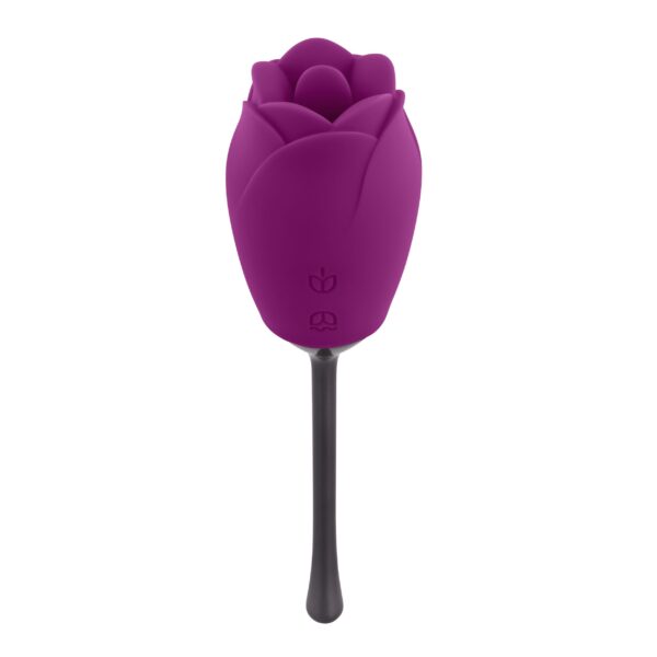 Playboy- Petal vibrator - Paars/zwart - Afbeelding 5