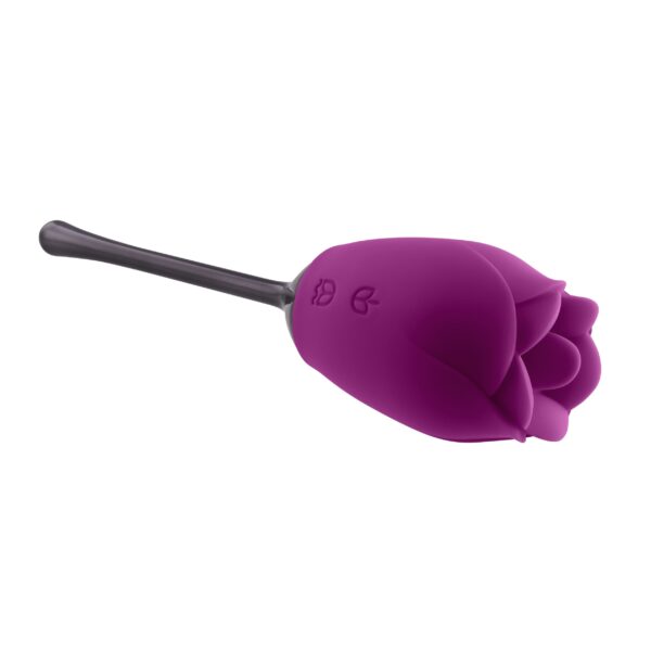 Playboy- Petal vibrator - Paars/zwart - Afbeelding 6