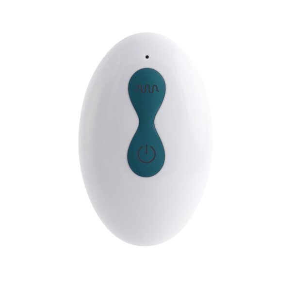 Playboy - Spinning Tail Teaser Buttplug - Teal - Afbeelding 2