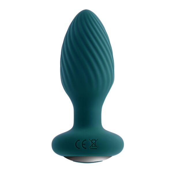 Playboy - Spinning Tail Teaser Buttplug - Teal - Afbeelding 3