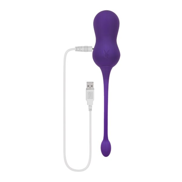 Playboy - Double Time Kegel Bal - Paars - Afbeelding 5