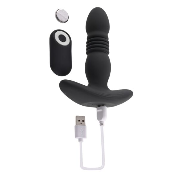 Playboy  - Trust The Thrust Buttplug - Zwart - Afbeelding 6
