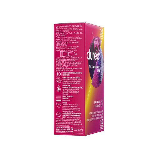 Durex Pleasure Me Condooms - 10 stuks - Afbeelding 2