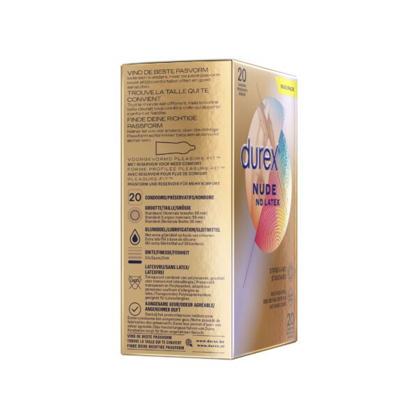 Durex Nude No Latex - 20 Stuks - Afbeelding 2