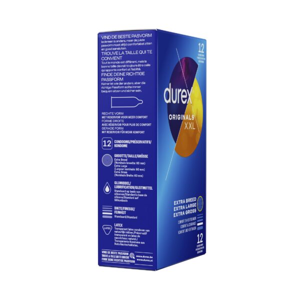 Durex Originals XXL Condooms - 12 stuks - Afbeelding 2