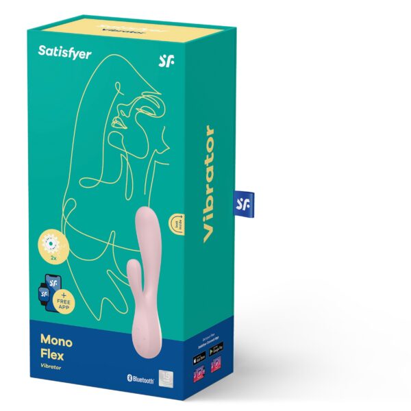 Satisfyer Mono Flex G-Spot Vibrator APP - Mauve - Afbeelding 3
