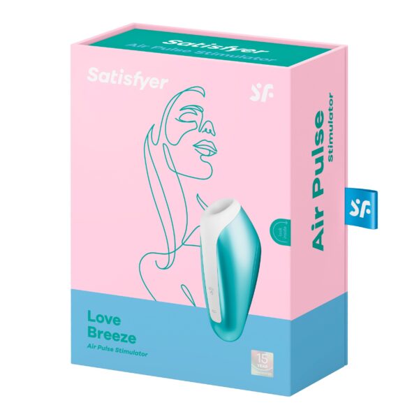 Satisfyer Love Breeze Luchtdrukvibrator - Ice Blue - Afbeelding 4