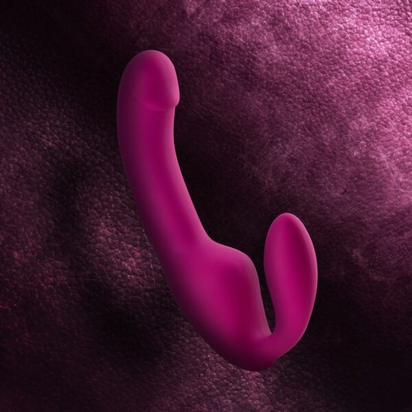 Temptasia - Estella Vibrerende Strapless Strap-on - Roze - Afbeelding 5
