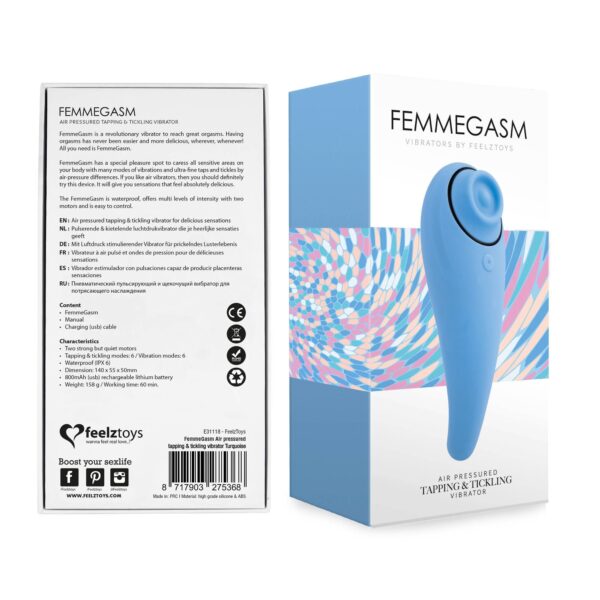 FemmeGasm Tapp 2 - Turquoise - Afbeelding 7