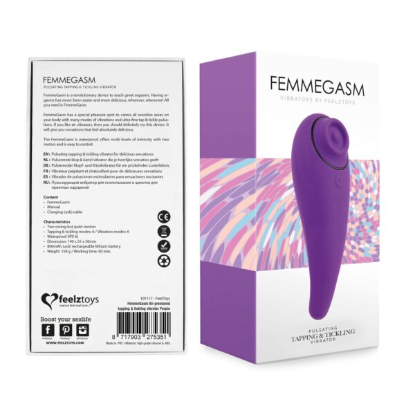 FemmeGasm Tapp 2 - Paars - Afbeelding 7