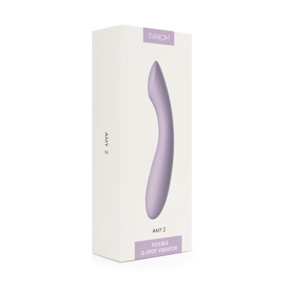 SVAKOM Amy 2 - G-Spot Vibrator - Lila - Afbeelding 5
