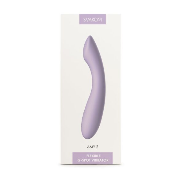 SVAKOM Amy 2 - G-Spot Vibrator - Lila - Afbeelding 7