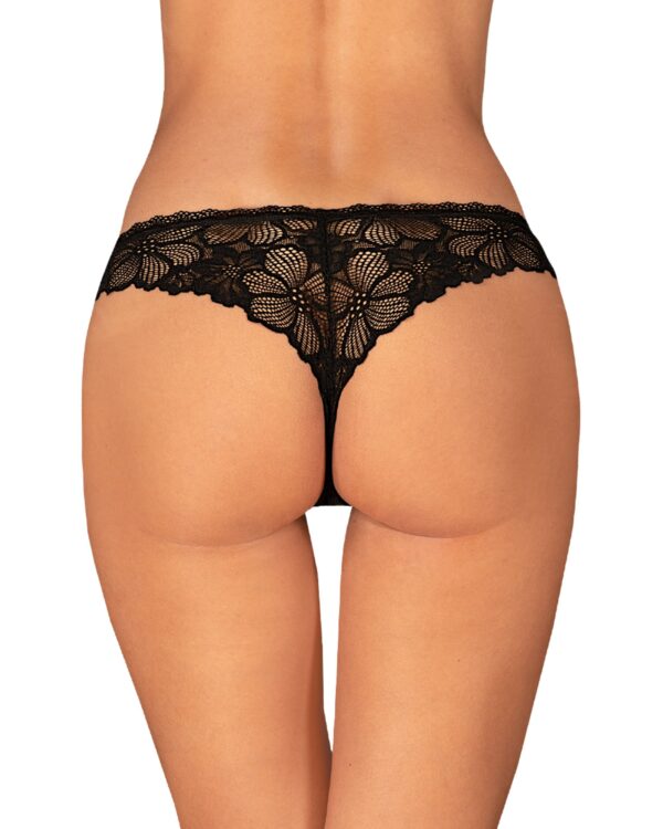 Obsessive - Serafia Slip - Zwart - Afbeelding 6
