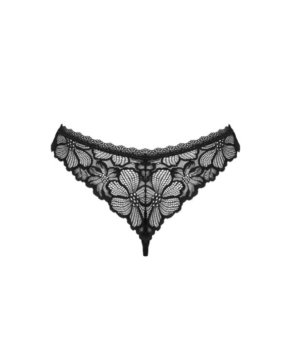 Obsessive - Serafia Slip - Zwart - Afbeelding 3