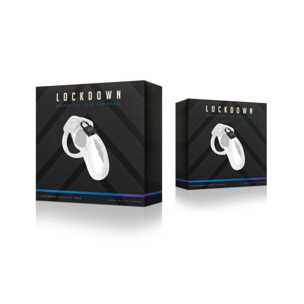 Lockdown Kuisheidskooi Transparant - Medium - Afbeelding 6