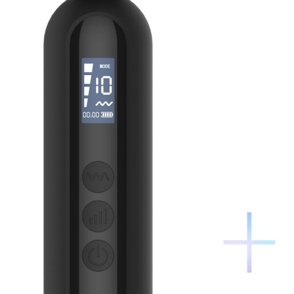 BLAQ - Digitale Wand Vibrator - Zwart - Afbeelding 6