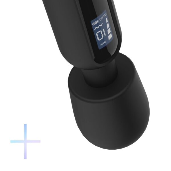 BLAQ - Digitale Wand Vibrator - Zwart - Afbeelding 8
