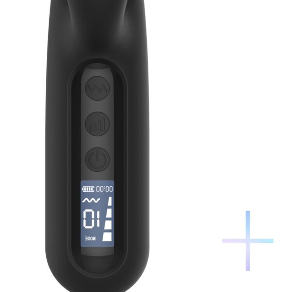 BLAQ - Digitale Rabbit Vibrator - Zwart - Afbeelding 6