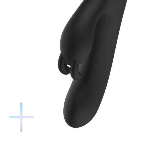 BLAQ - Digitale Rabbit Vibrator - Zwart - Afbeelding 8