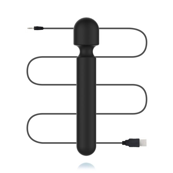 BLAQ - Digitale Super Wand Vibrator - Zwart - Afbeelding 5