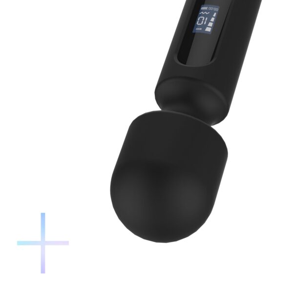 BLAQ - Digitale Super Wand Vibrator - Zwart - Afbeelding 8