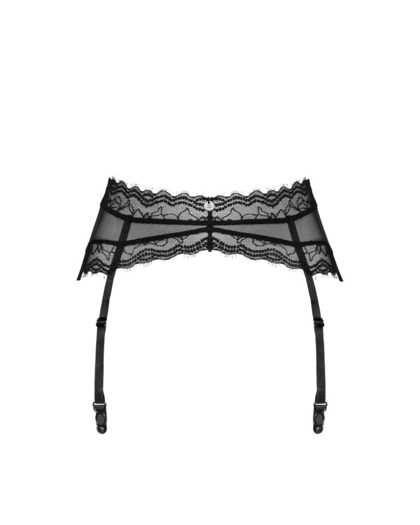 Obsessive - Medilla Jarretelgordel - Zwart - Afbeelding 6