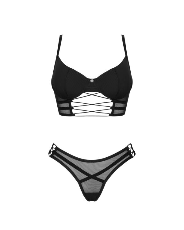 Obsessive - Roxelia 2-Delige Set - Zwart - Afbeelding 3