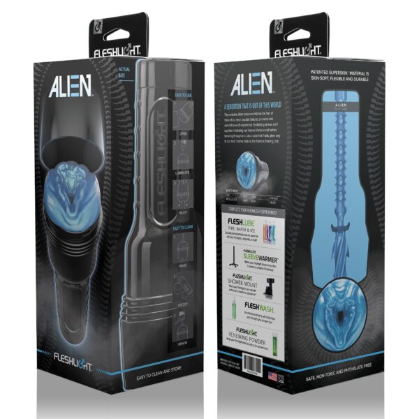 Fleshlight - Alien - Blauw - Afbeelding 9