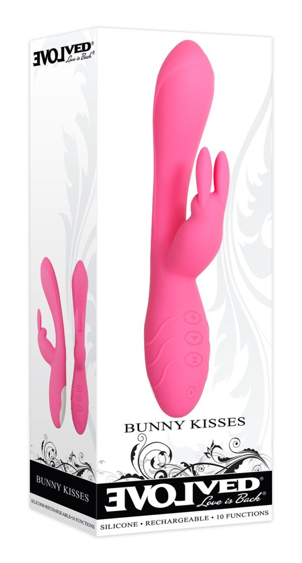 Evolved - Bunny Kisses Vibrator - Roze - Afbeelding 11