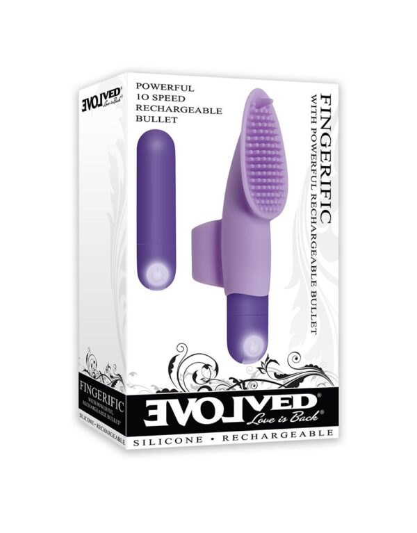 Evolved - Fingerfic Bullet Vibrator Met Vinger Sleeve - Afbeelding 6