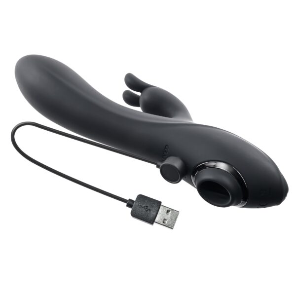 Evolved - Rabbit Hole Vibrator - Zwart - Afbeelding 5