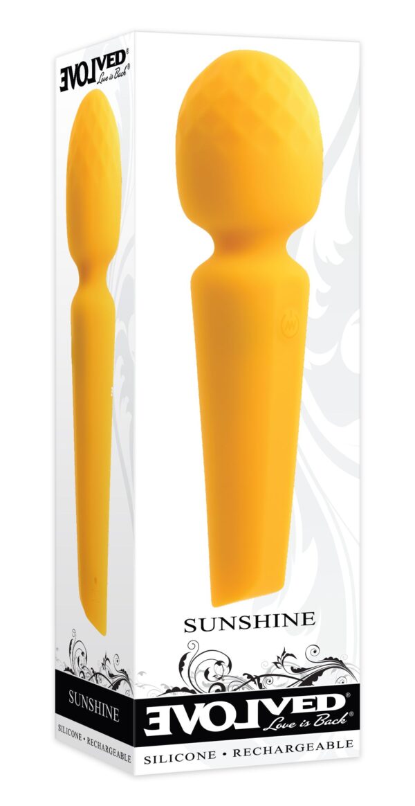 Evolved - Sunshine Wand Vibrator - Oranje - Afbeelding 5