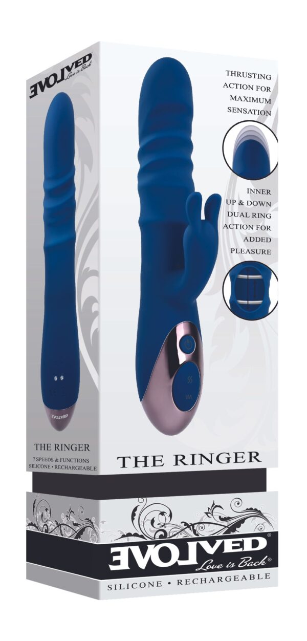 Evolved - The Ringer Rabbit Vibrator - Royal Blue - Afbeelding 6