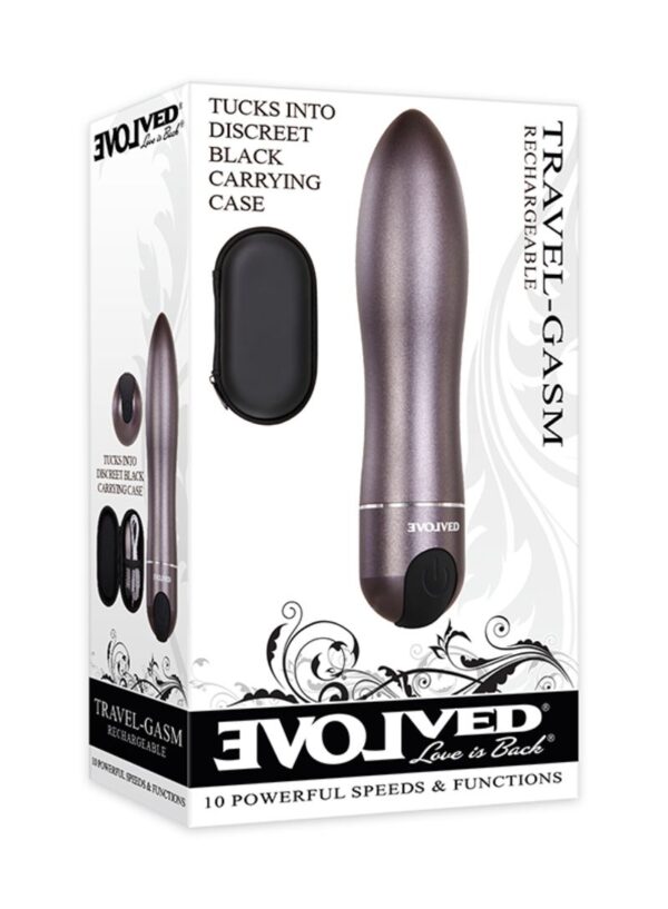 Evolved - Travel Gasm Bullet Vibrator - Zwart - Afbeelding 5