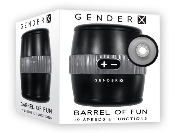 Evolved - Barrel of Fun Masturbator - Zwart - Afbeelding 7