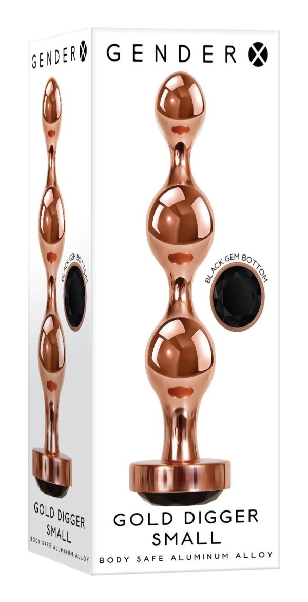 Evolved - Gold Digger Buttplug - Small - Afbeelding 4