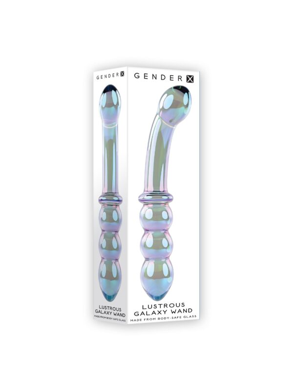 Evolved - Shiny Galaxy Glazen Dildo - Afbeelding 6