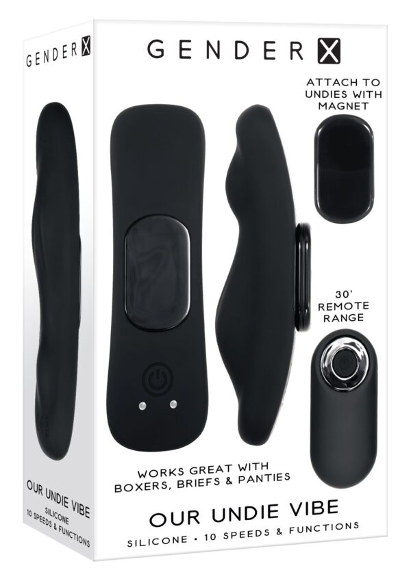 Evolved - Our Undie Vibe Panty Vibrator - Zwart - Afbeelding 12