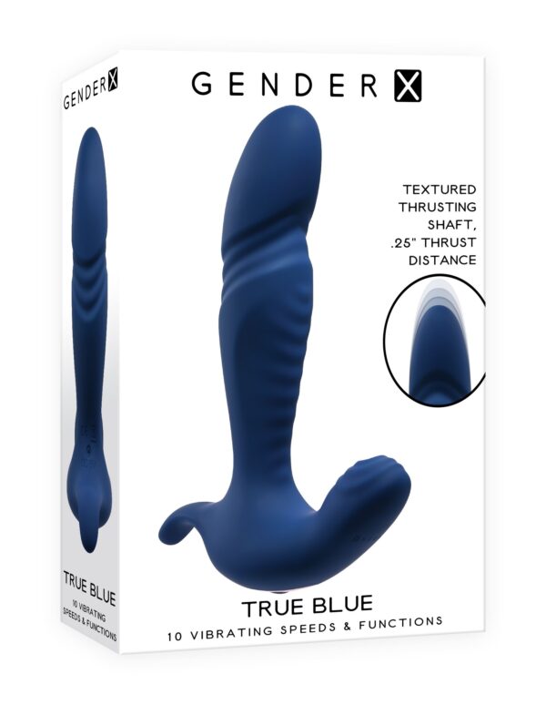 Evolved - True Blue Prostaat Vibrator - Blauw - Afbeelding 9