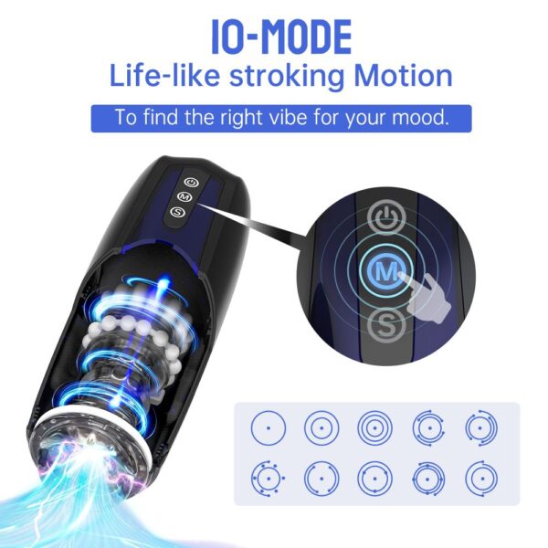 Magic Motion - Xone Masturbator - Zwart - Afbeelding 5