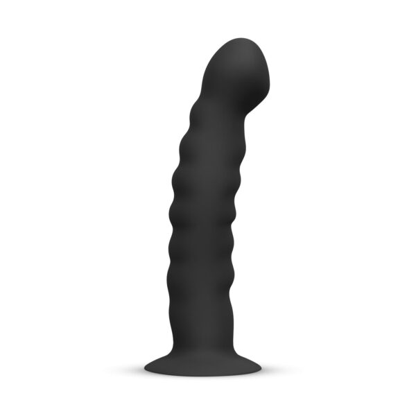Siliconen Strap-On - Gebogen - Afbeelding 2