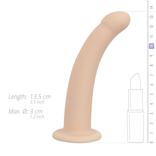 Strap-On-Dildo met Harnas - Gebogen - Afbeelding 8